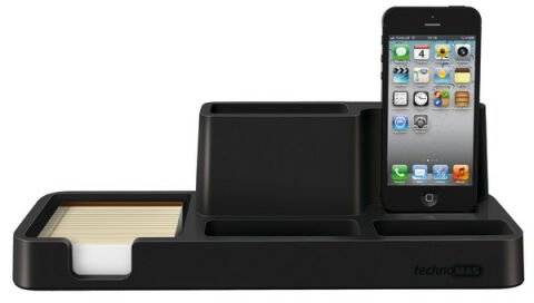 Mas Desk Organizer - i Phone Charger-Siyah 6606