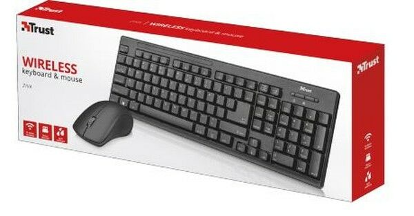 Trust Ziva Wireless.Keyboard+Mouse TR 22118