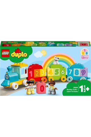 ® DUPLO® İlk Sayı Treni - Saymayı Öğren 10954 -Küçük Çocuklar İçin Oyuncak Yapım Seti (23 Parça)