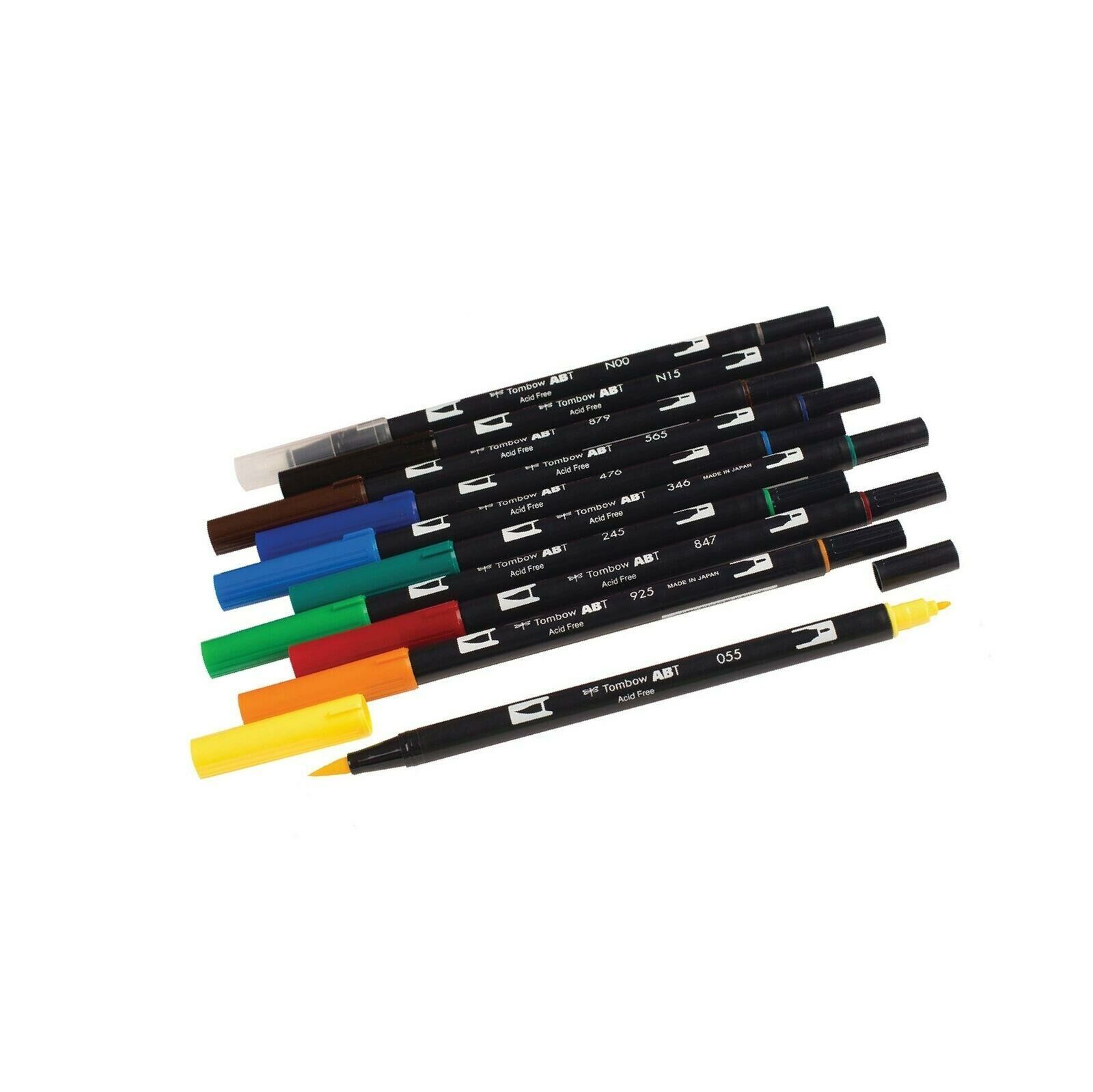 Tombow Dual Brush Pen Set 10'lu