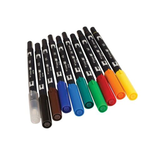 Tombow Dual Brush Pen Set 10'lu