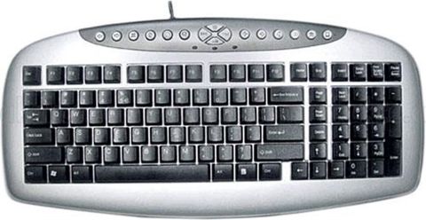 A4-Tech KB-21 Q Ps/2 Multimedya Klavye (KB-21 Q PS/2 SILVER+BLAC)