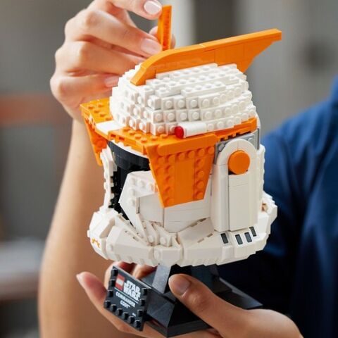 LEGO® Star Wars™ Helmet Klon Komutanı Cody™ Kaskı 75350 - Yetişkinler için Koleksiyonluk Sergileme Modeli Yapım Seti (776 Parça)