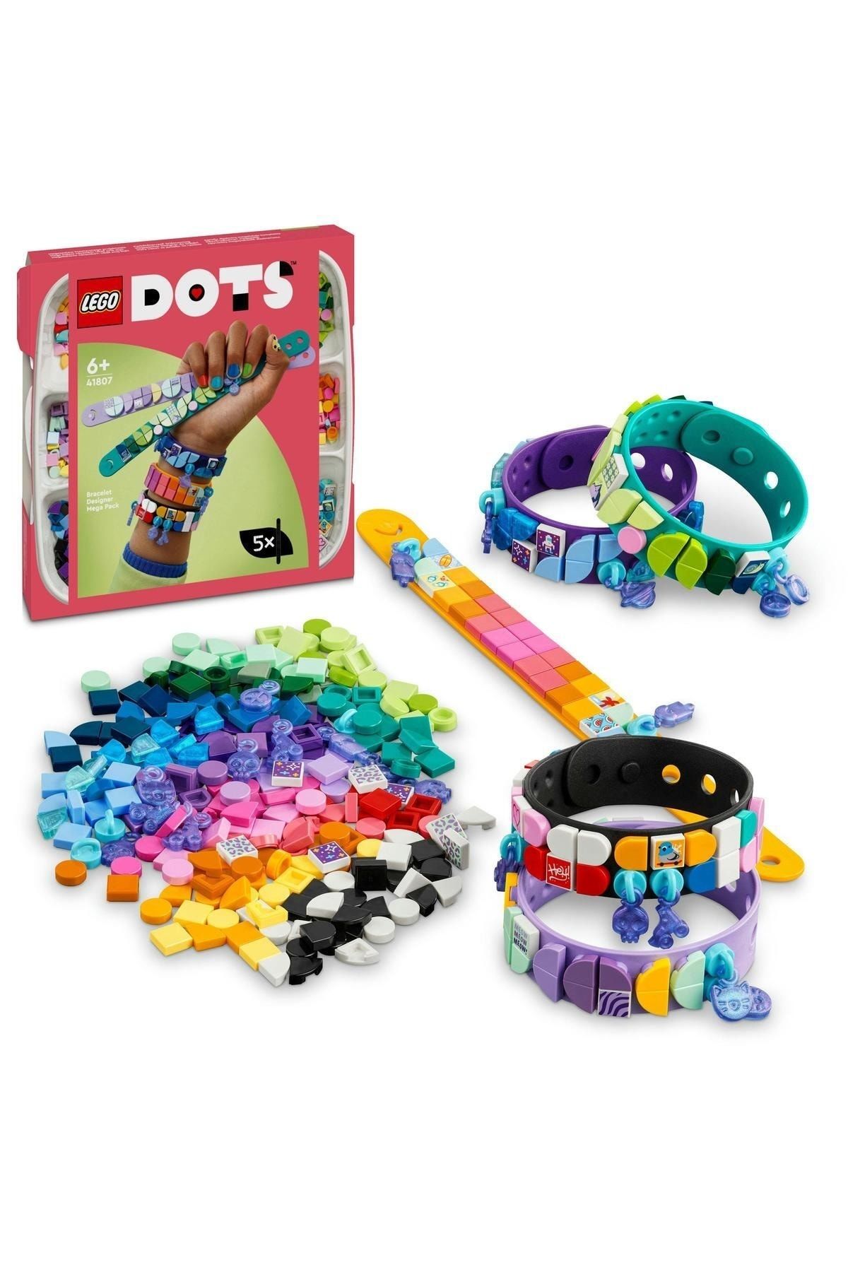 ® DOTS Bileklik Tasarımcısı Mega Paket 41807 - Yaratıcı Kendin Yap Bileklik Seti (388 Parça)