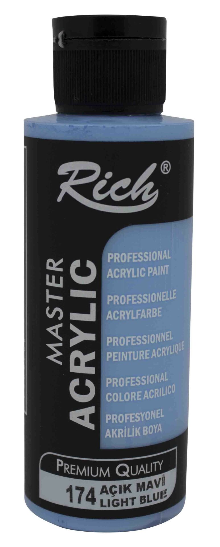 Rich AKRİLİK BOYA 120 CC AÇIK MAVİ