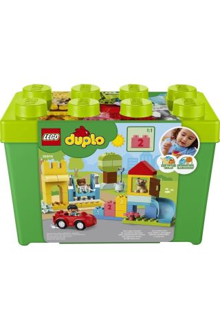 ® DUPLO® Classic Lüks Yapım Parçası Kutusu 10914 - Çocuklar için Oyuncak Yapım Seti (85 Parça)
