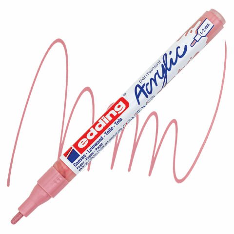 Edding 5300 Akrilik Markör 1-2mm Yuvalak Uç Leylak