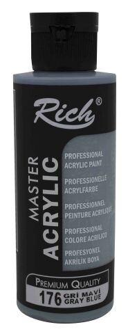 Rich AKRİLİK BOYA 120 CC GRİ MAVİ