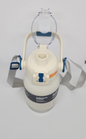 Shotay Phone Holder ST-8250 Kulplu-Askılı Pipetli-Pipetsiz 2 farklı kullanım 1000ml Matara Krem