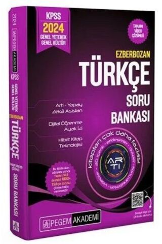 2024 Ezberbozan KPSS Genel Yetenek Genel Kültür Türkçe Soru Bankası