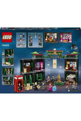 ® Harry Potter™ Sihir Bakanlığı 76403 - 9 Yaş ve Üzeri için Oyuncak Yapım Seti (990 Parça)