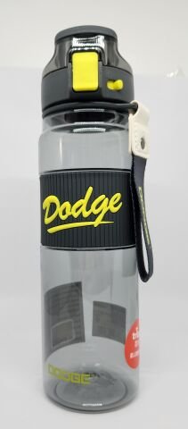 Shotay DL-24638 850ML Pipetli-Pipetsiz Tritan Siyah Şeffaf Matara Taşıma Aparatlı