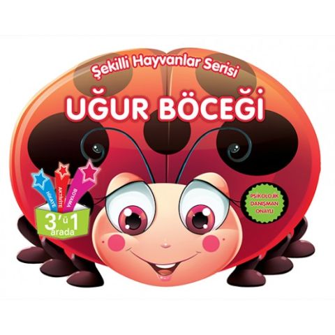 Parıltı Yayınları Şekilli Hayvanlar Serisi - Uğur Böceği