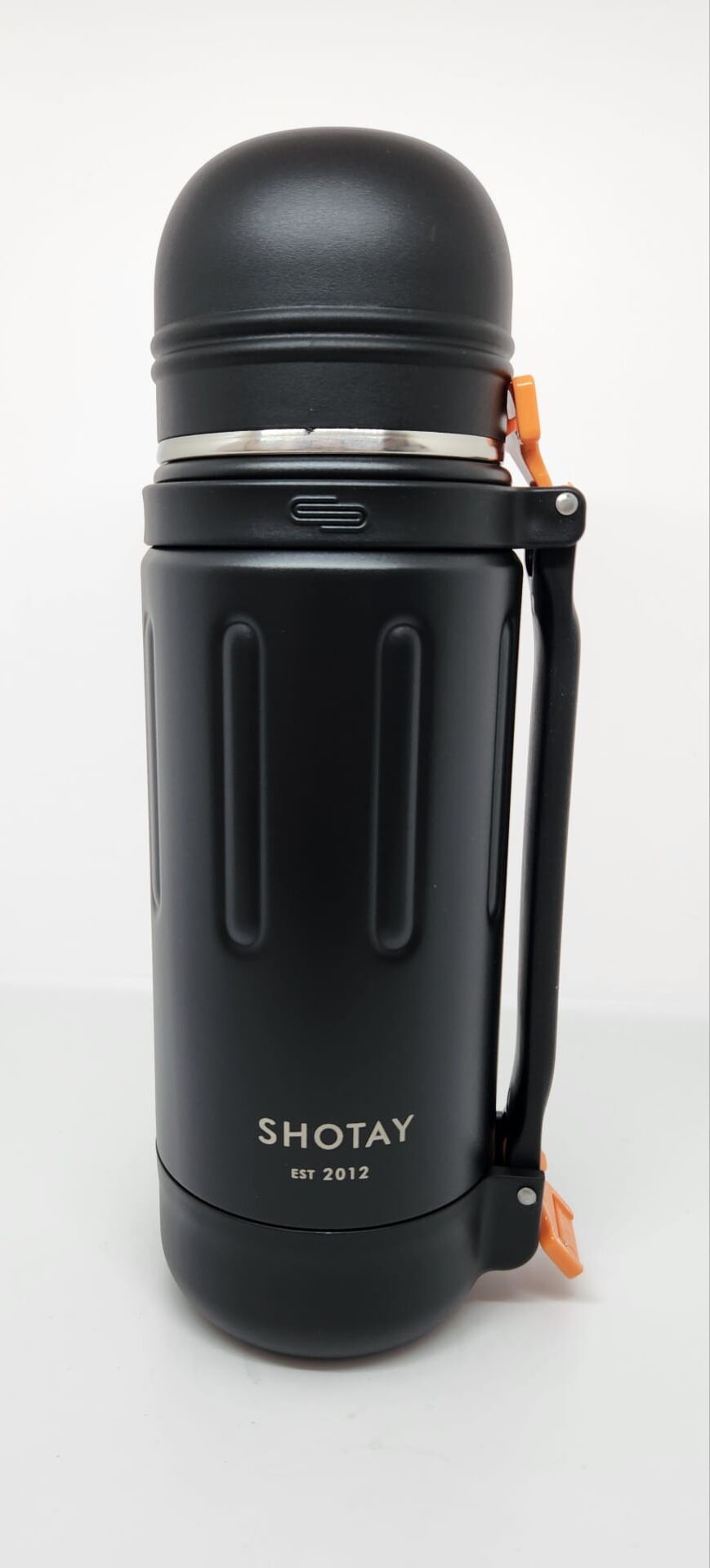 Shotay Take Trıp ST-8255 1200ml Matara Siyah - Turuncu