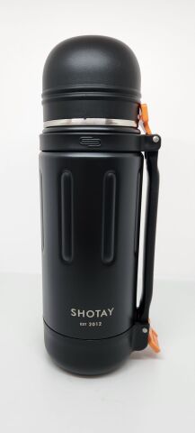 Shotay Take Trıp ST-8255 1200ml Matara Siyah - Turuncu