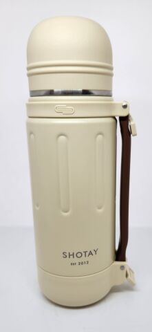 Shotay Take Trıp ST-8255 1200ml Matara Krem - Kahverengi