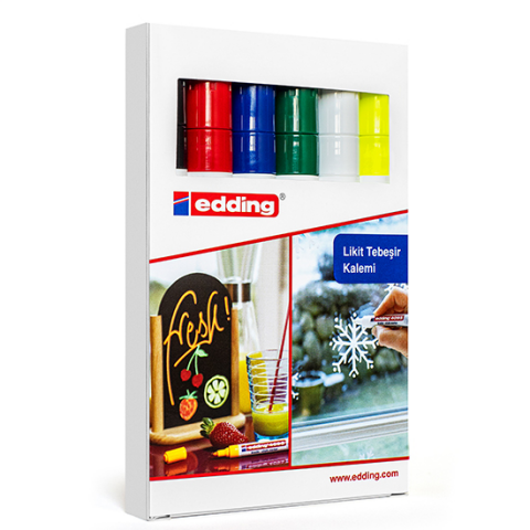 Edding Cam Kalemi̇ 6li Kutu Karişik