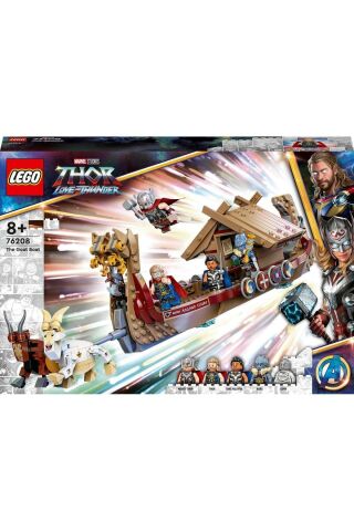 ® Marvel Keçi Teknesi 76208 - 8 Yaş ve Üzeri için Koleksiyonluk Oyuncak Yapım Seti (564 Parça)