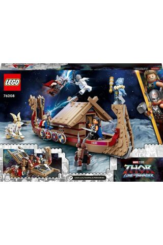 ® Marvel Keçi Teknesi 76208 - 8 Yaş ve Üzeri için Koleksiyonluk Oyuncak Yapım Seti (564 Parça)