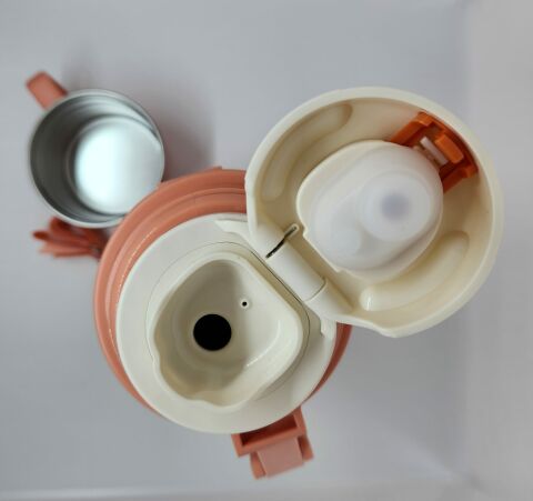 Shotay Nature ST-8235 1200ml Termos Matara Pembe
