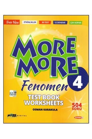 4.sınıf More More Englısh Test Book Worksheets Selfıe Test 2021