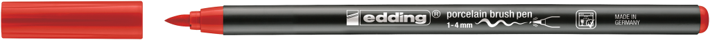 Edding Porselen Kalemi̇ Kirmizi (e-4200)