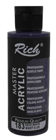 Rich AKRİLİK BOYA 120 CC GECE MAVİSİ
