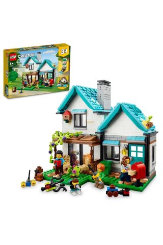 ® Creator Şirin Ev 31139 - 8 Yaş ve Üzeri Çocuklar için Yaratıcı Oyuncak Yapım Seti (808 Parça)