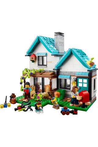 ® Creator Şirin Ev 31139 - 8 Yaş ve Üzeri Çocuklar için Yaratıcı Oyuncak Yapım Seti (808 Parça)
