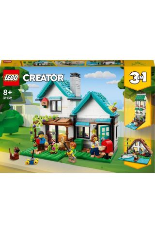 ® Creator Şirin Ev 31139 - 8 Yaş ve Üzeri Çocuklar için Yaratıcı Oyuncak Yapım Seti (808 Parça)