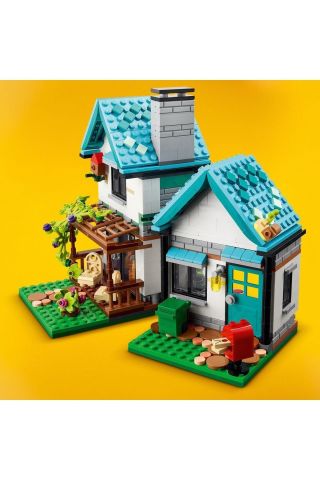® Creator Şirin Ev 31139 - 8 Yaş ve Üzeri Çocuklar için Yaratıcı Oyuncak Yapım Seti (808 Parça)