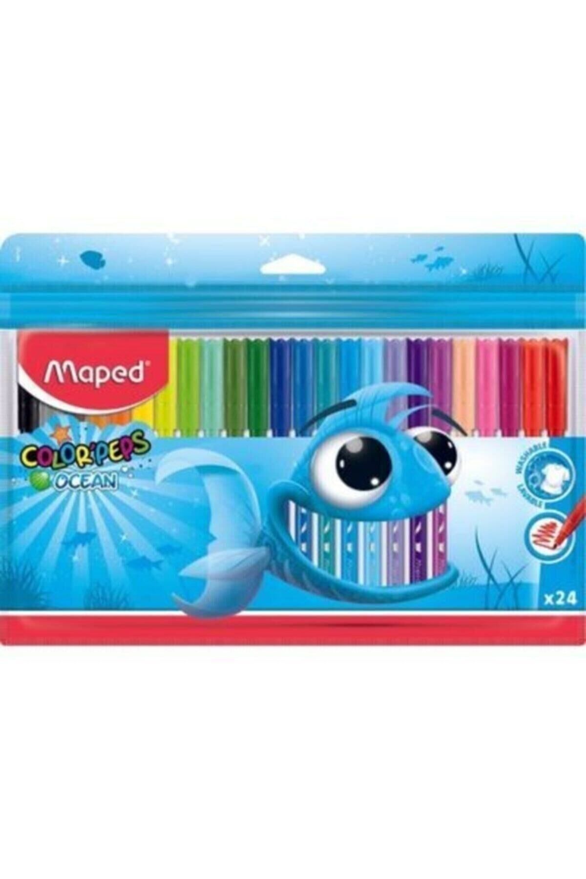 Keçeli Boya Kalemi Peps Ocean 24 Renk 845722