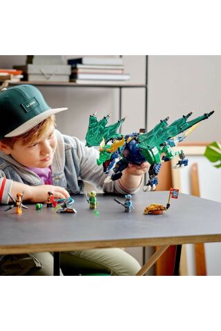 ® NINJAGO® Lloyd'un Efsanevi Ejderhası 71766 Yapım Seti (747 Parça)