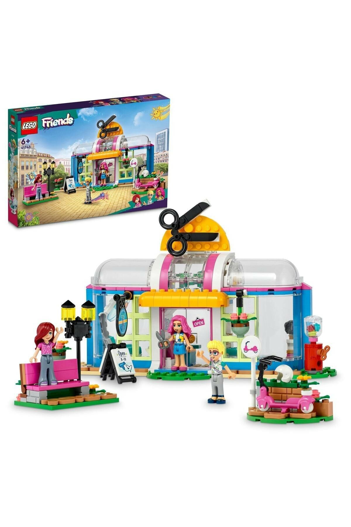 ® Friends Kuaför Salonu 41743 - 6 Yaş ve Üzeri Çocuklar İçin Oyuncak Yapım Seti (401 Parça)