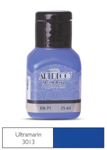 Artdeco Akrilik Boya 25ml Ultramarin 3013