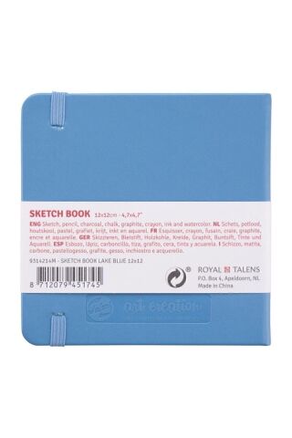 Art Creation Sketch Books Eskiz Defteri 140gr. 12 X 12 Mavi