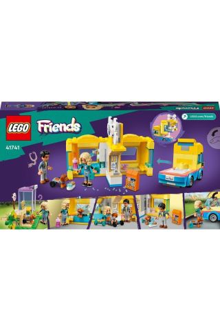 ® Friends Köpek Kurtarma Minibüsü 41741 - 6 Yaş ve Üzeri İçin Oyuncak Yapım Seti (300 Parça)