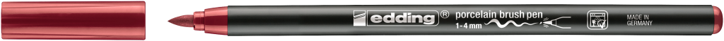 Edding Porselen Kalemi̇ Bordo (e-4200)