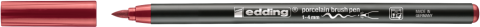 Edding Porselen Kalemi̇ Bordo (e-4200)