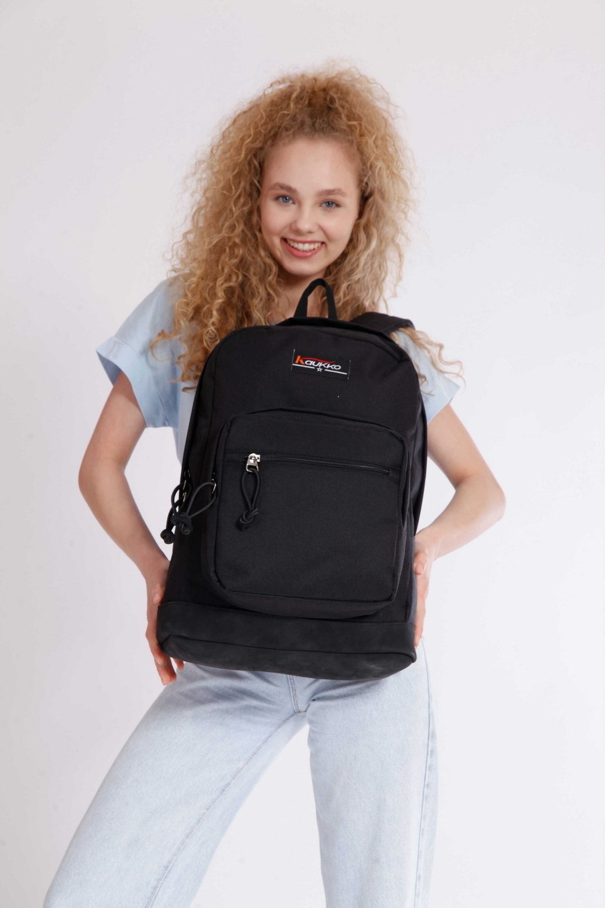Sport Okul Çantası 42x33x21 Siyah (k1299)