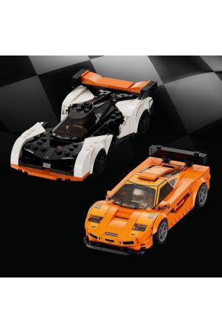 ® Speed Champions McLaren Solus GT ve McLaren F1 LM 76918 - Araba Yapım Seti (581 Parça)