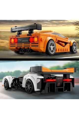 ® Speed Champions McLaren Solus GT ve McLaren F1 LM 76918 - Araba Yapım Seti (581 Parça)
