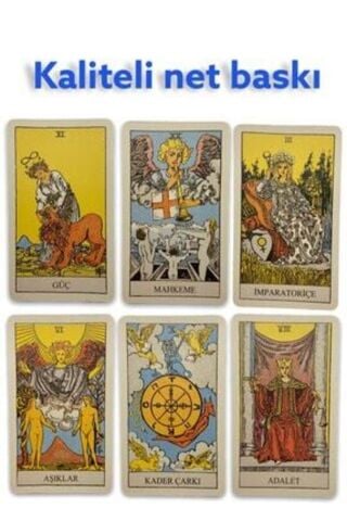 Tarot Kartlaarı Ahşap Kutulu Ahşap Kutulu Tarot