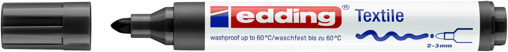 Edding T-shi̇rt Kalemi̇ Si̇yah(e-4500)
