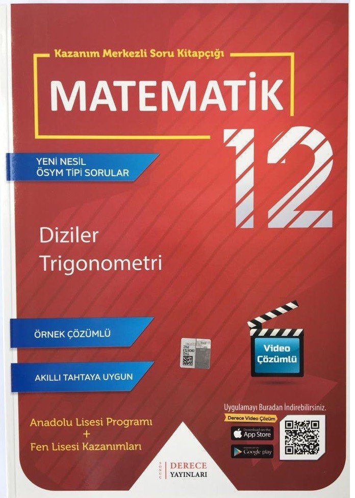 Sonuç Derece Yayınları 12.Sınıf Diziler Trigonometri