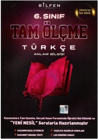 Bilfen Yayıncılık 6. Sınıf Türkçe Tam Ölçme