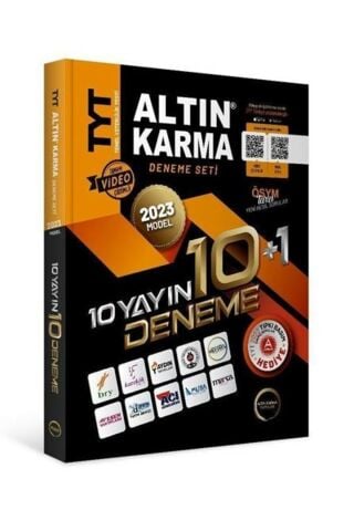 2023 Tyt 10 Farklı Yayın 10 Farklı Deneme + Son 1 Yıl Çıkmış Sorular Hediye