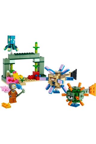 ® Minecraft® Gardiyan Savaşı 21180 Yapım Seti (255 Parça)