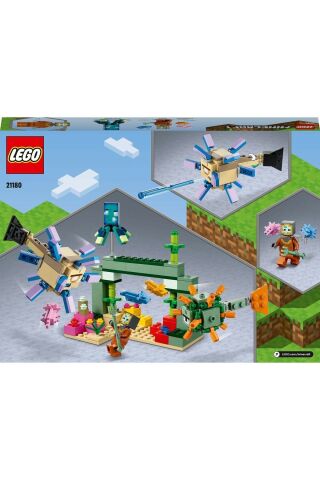 ® Minecraft® Gardiyan Savaşı 21180 Yapım Seti (255 Parça)