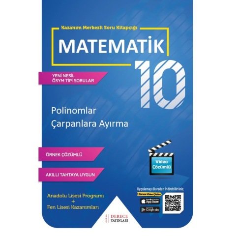Sonuç Derece Yayınları 10.Sınıf Polinomlar Çarpanlara Ayırma